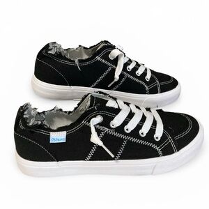 Obtaom Sneakers Black White Women's Size 9 Shoes New